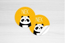 Lachende pandabeer